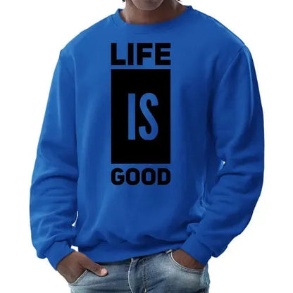 Cozy Vibes Life Is Good Pullover - Pylnam