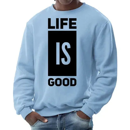 Cozy Vibes Life Is Good Pullover - Pylnam