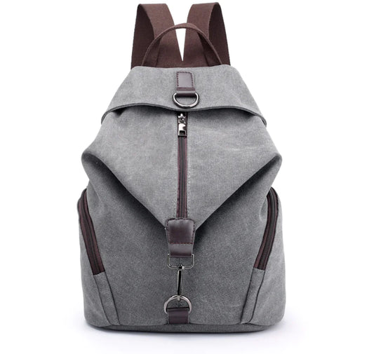 Stylish Campus Canvas Carryall with Organized Compartments