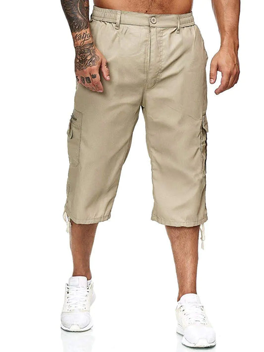 Stylish Gents' Modern Cropped Pants for Effortless Comfort