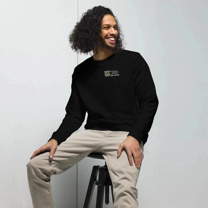 Eco-Conscious Men's Heavy Wave Sweatshirt - Pylnam