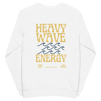 Eco-Conscious Men's Heavy Wave Sweatshirt - Pylnam