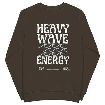 Eco-Conscious Men's Heavy Wave Sweatshirt - Pylnam