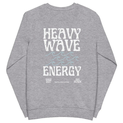 Eco-Conscious Men's Heavy Wave Sweatshirt - Pylnam