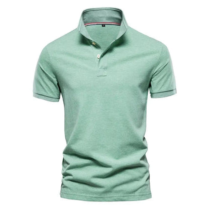 Essential Cotton Classic Short Sleeve Polo Shirt - Pylnam