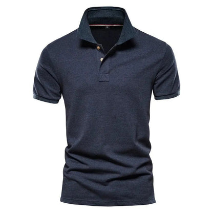 Essential Cotton Classic Short Sleeve Polo Shirt - Pylnam