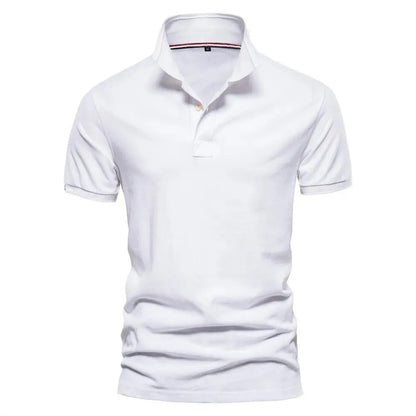 Essential Cotton Classic Short Sleeve Polo Shirt - Pylnam