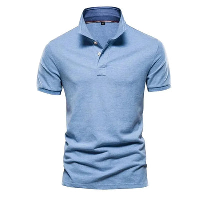 Essential Cotton Classic Short Sleeve Polo Shirt - Pylnam