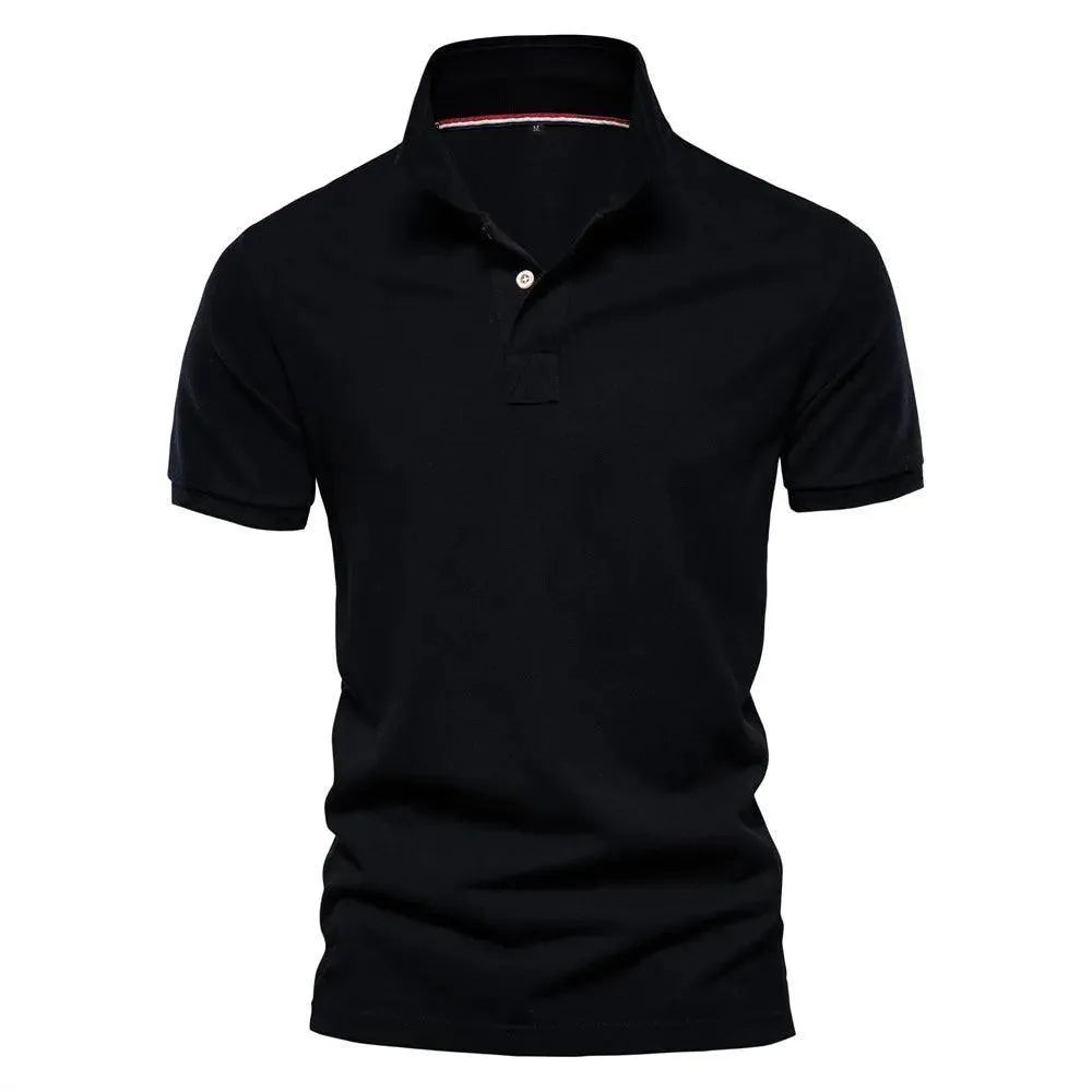 Essential Cotton Classic Short Sleeve Polo Shirt - Pylnam