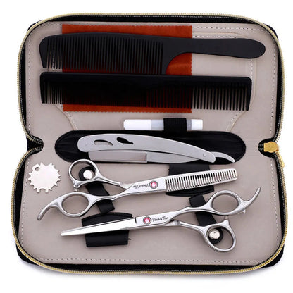 Professional Hair Cutting and Thinning Scissors Set