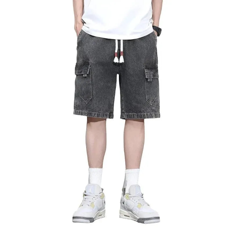 Explorer's Luxe Denim Shorts - Pylnam