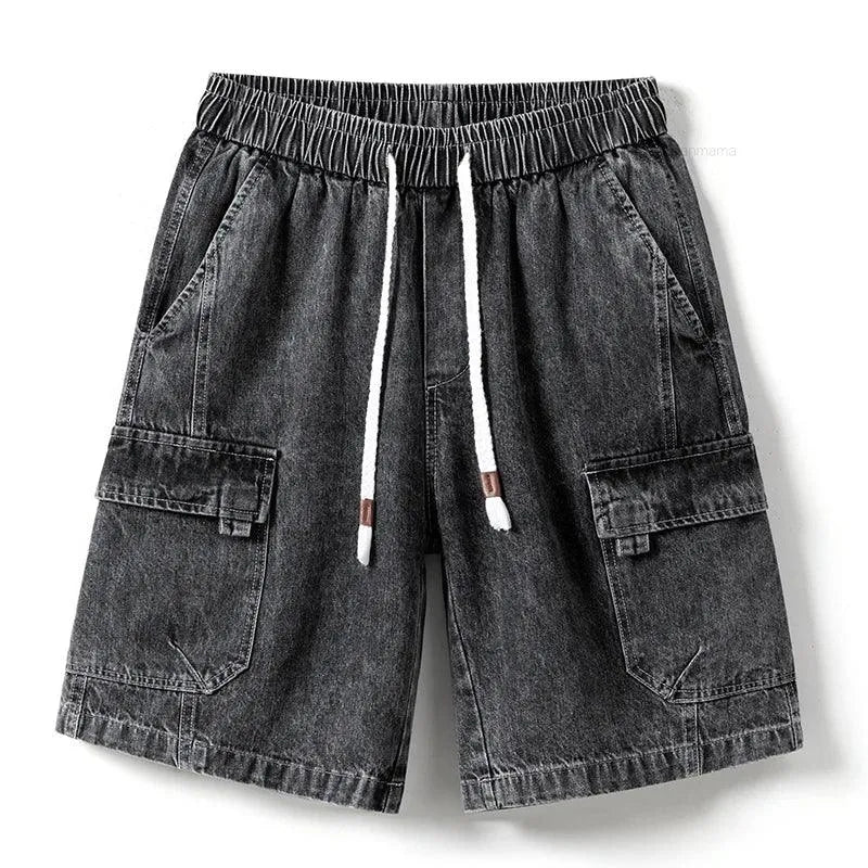 Explorer's Luxe Denim Shorts - Pylnam