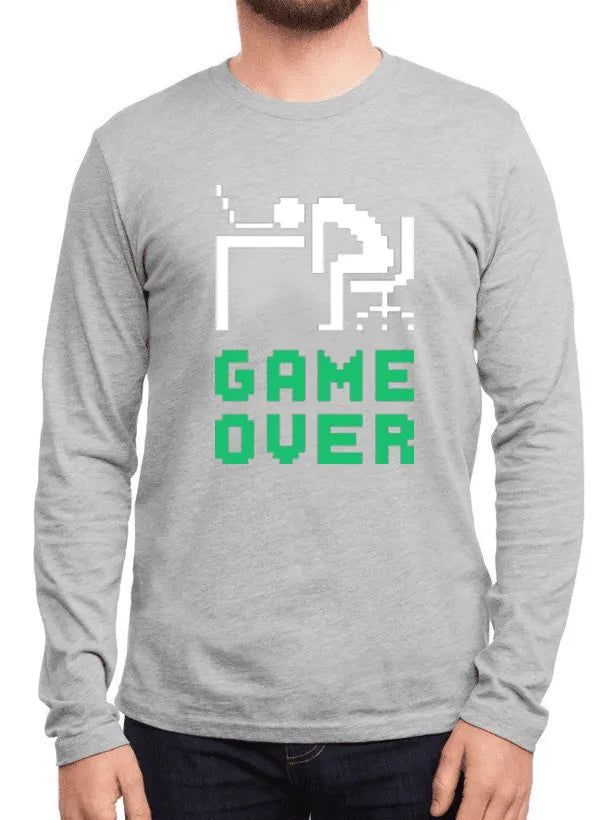 Game Over Gamer's Long Sleeve Tee - Pylnam