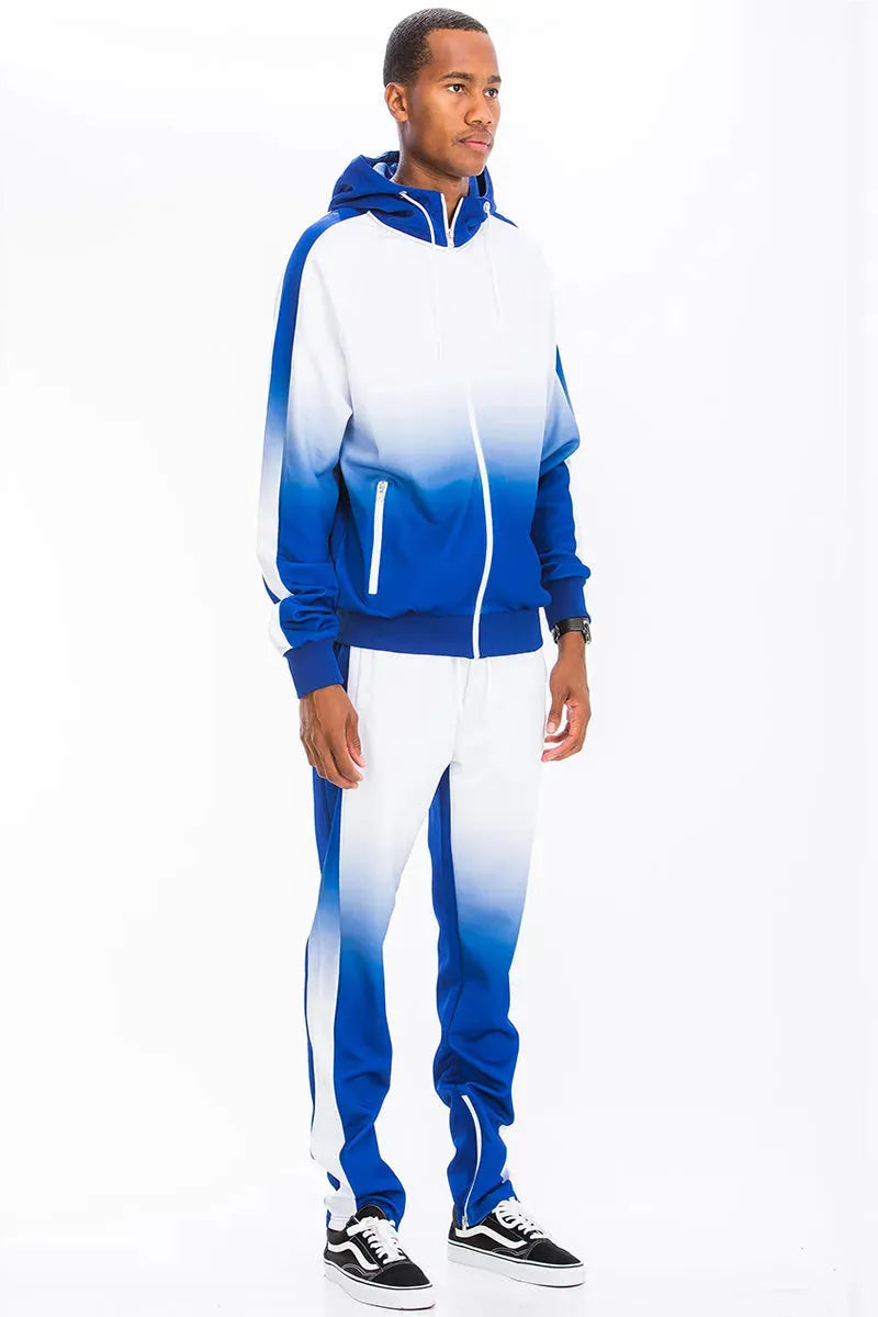 Gradient Comfort Hooded Tracksuit - Pylnam