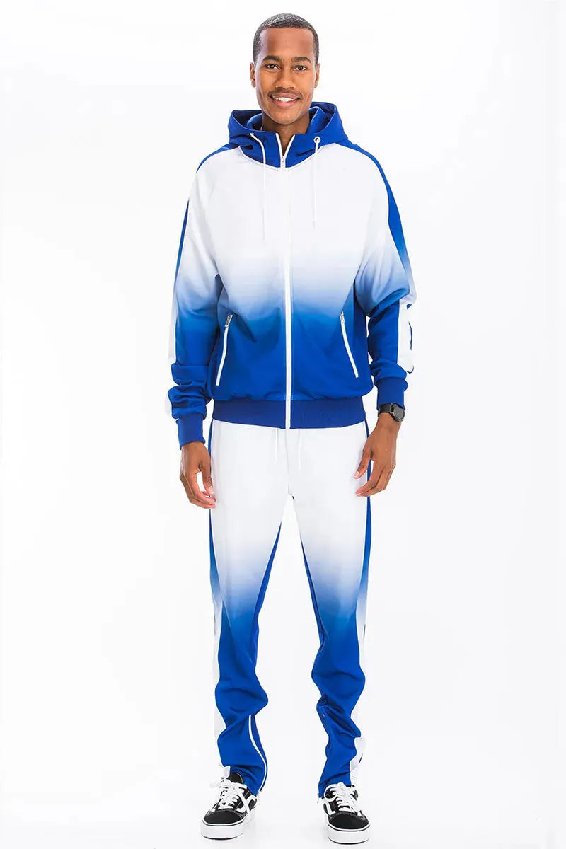 Gradient Comfort Hooded Tracksuit - Pylnam