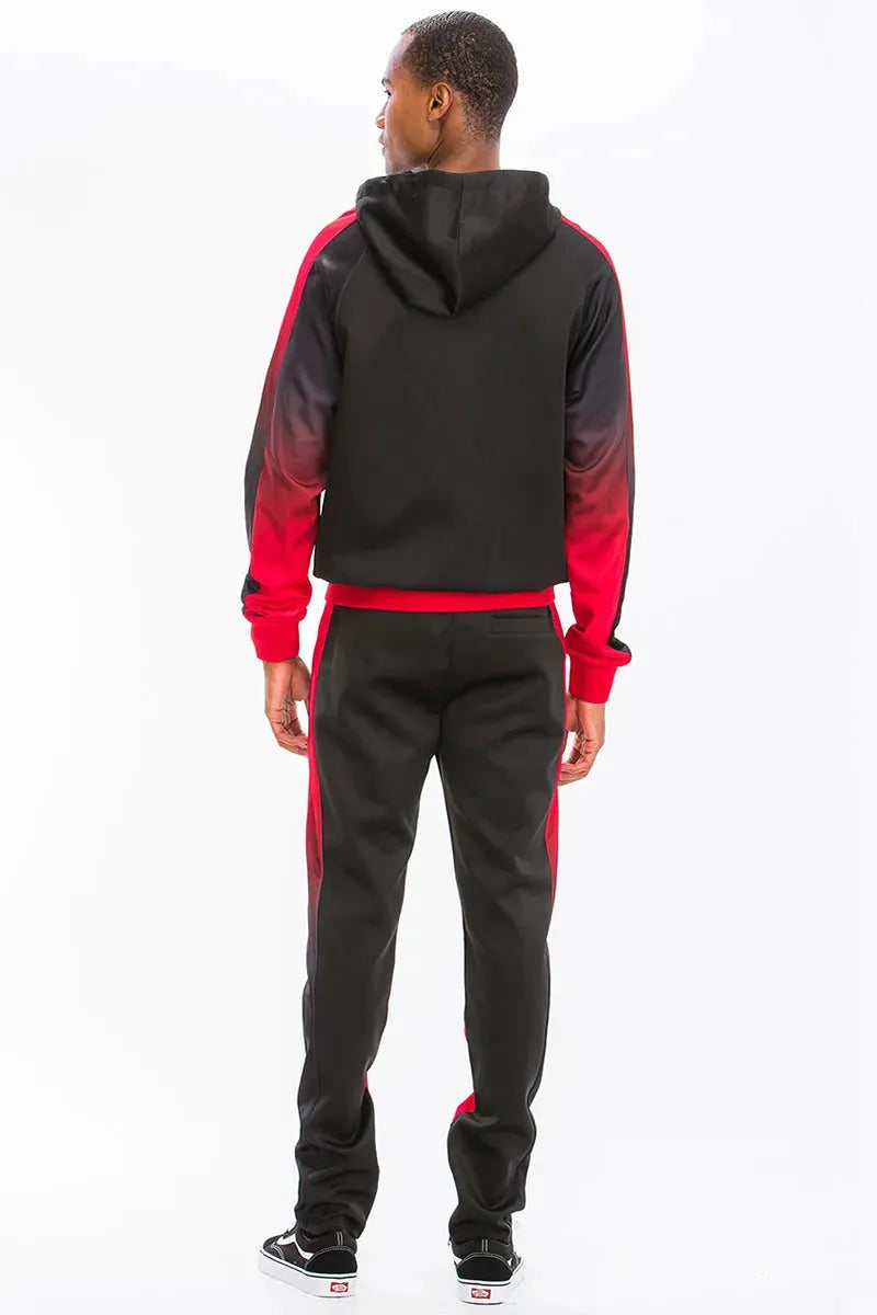 Gradient Comfort Hooded Tracksuit - Pylnam