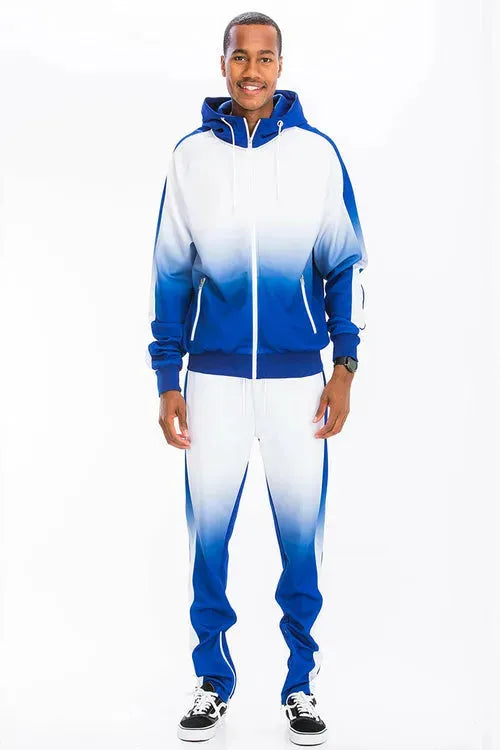 Gradient Comfort Hooded Tracksuit - Pylnam