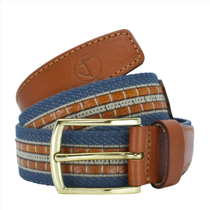 Heritage Canvas & Leather Belt - Pylnam