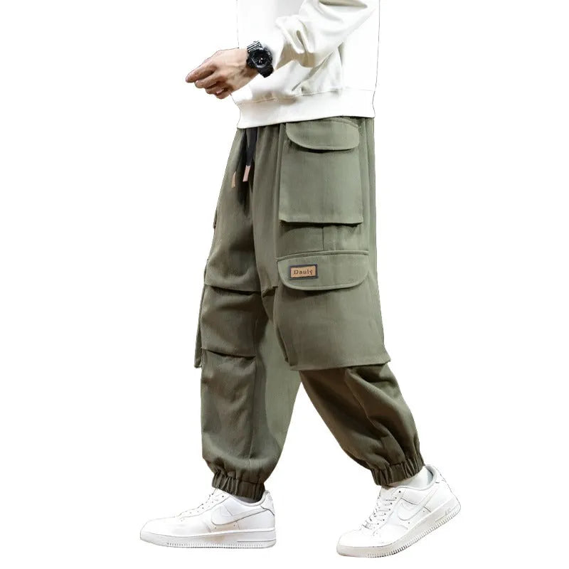 Hip Hop Style Large Pocket Joggers - Pylnam