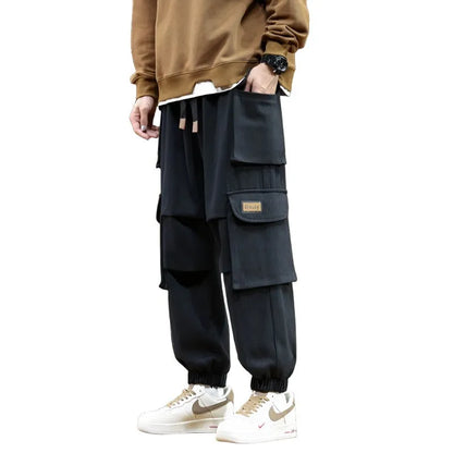 Hip Hop Style Large Pocket Joggers - Pylnam