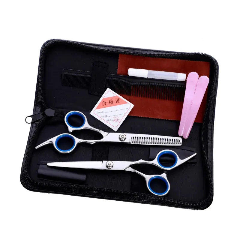 Professional Hair Cutting and Thinning Scissors Set