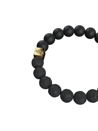 Lava Stone Energy Bracelet - Pylnam