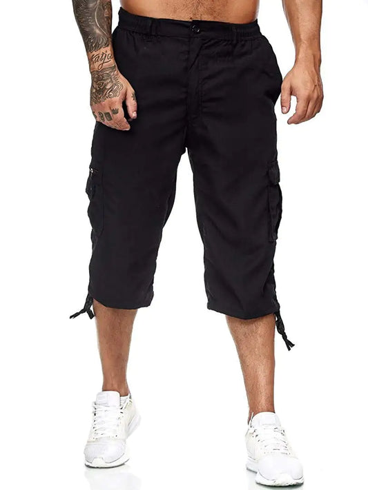 Stylish Gents' Modern Cropped Pants for Effortless Comfort