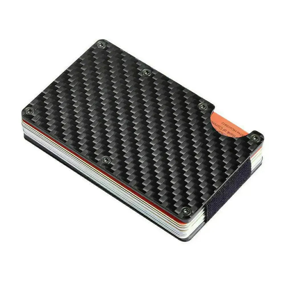 Men's Carbon Fiber RFID Secure Wallet - Pylnam