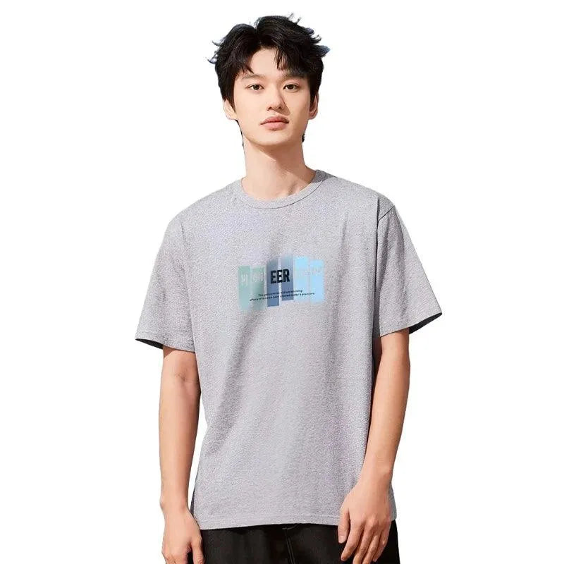 Pioneer 100% Cotton Casual Short Sleeve Tee - Pylnam