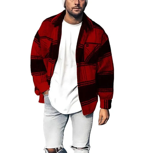 Plaid Snuggle Jacket - Pylnam