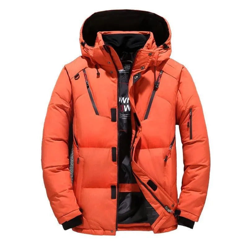 Premium Duck Down Insulated Hooded Coat - Pylnam