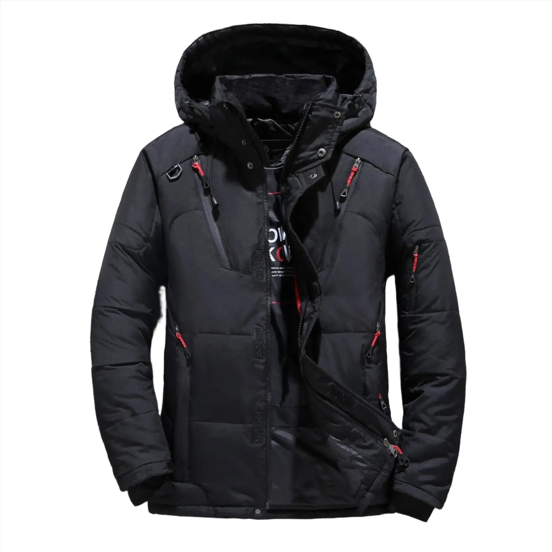 Premium Duck Down Insulated Hooded Coat - Pylnam