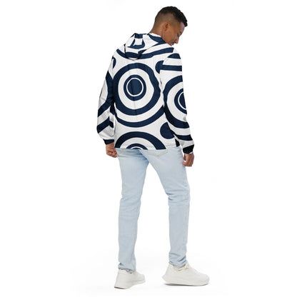 Regal Navy Zephyr Hooded Windbreaker - Pylnam