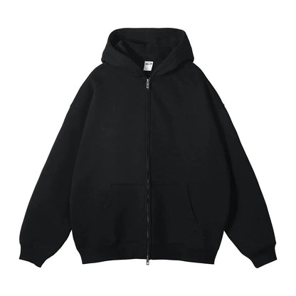 Retro Street Fleece Hoodie - Pylnam