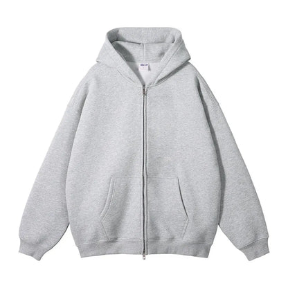 Retro Street Fleece Hoodie - Pylnam