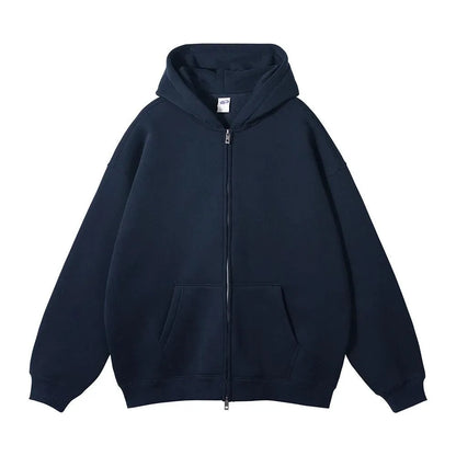 Retro Street Fleece Hoodie - Pylnam