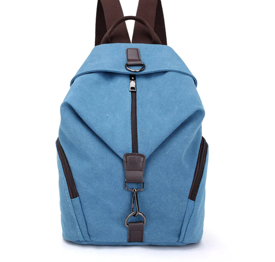 Stylish Campus Canvas Carryall with Organized Compartments