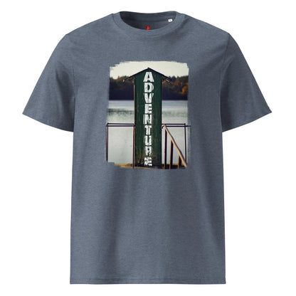 Rustic Adventure Cabin Organic Cotton T-Shirt - Pylnam