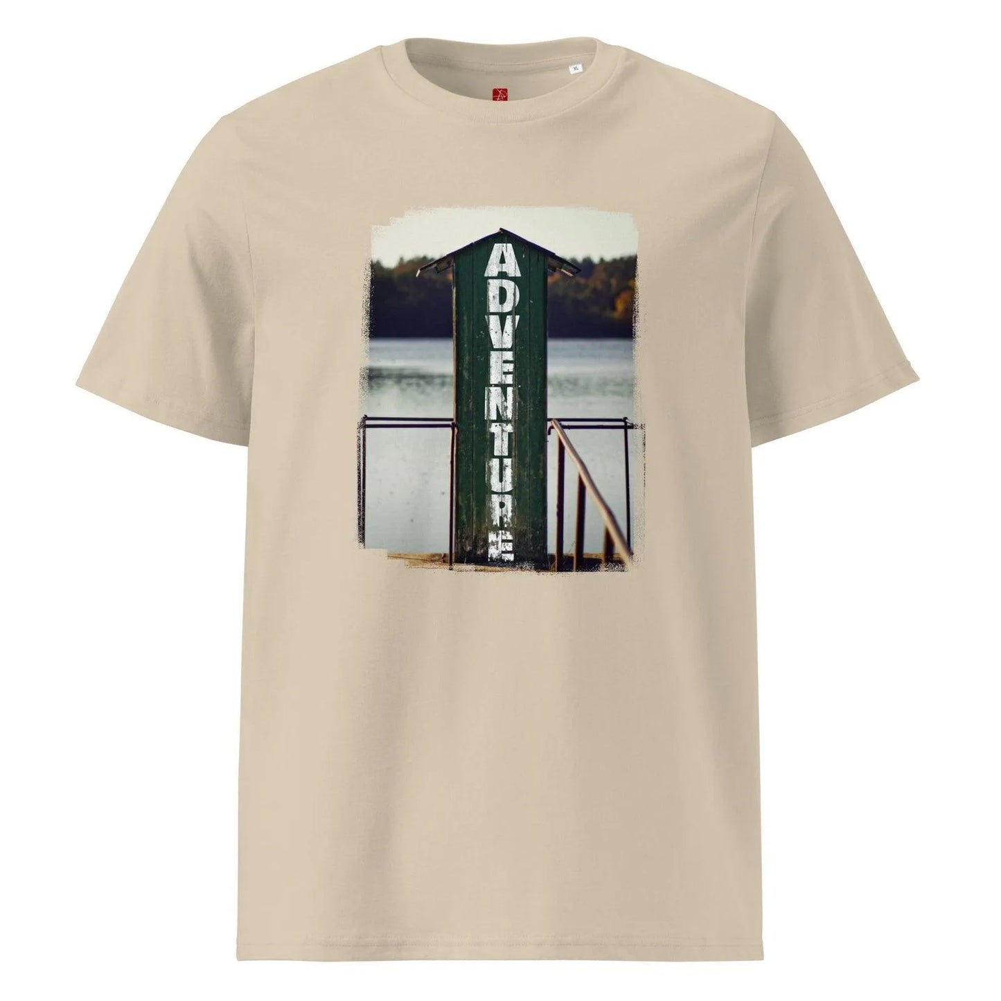 Rustic Adventure Cabin Organic Cotton T-Shirt - Pylnam