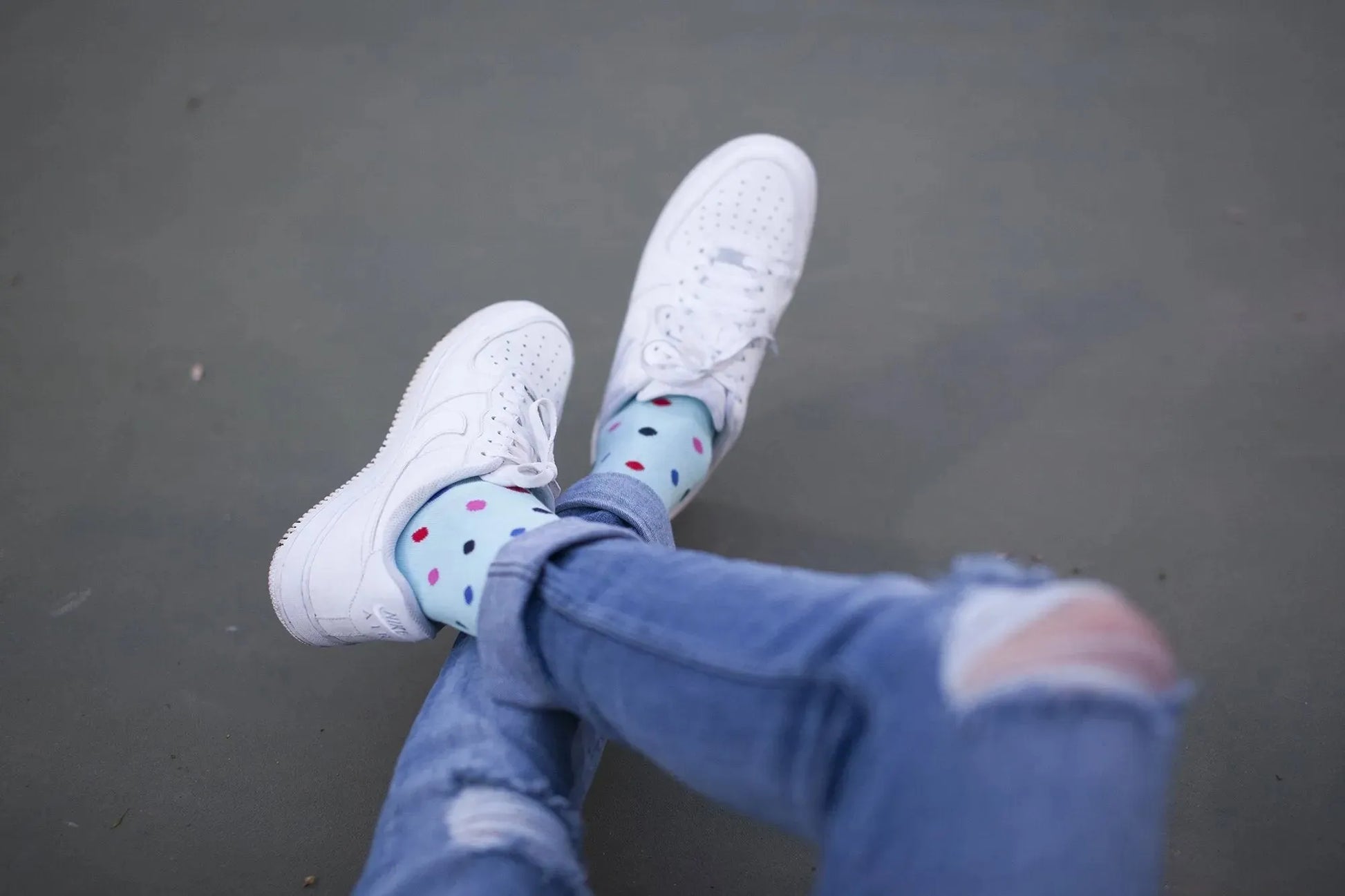 Sky Blue Socks - Pylnam