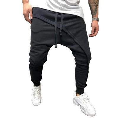 Slim Casual Drawstring Pants - Pylnam