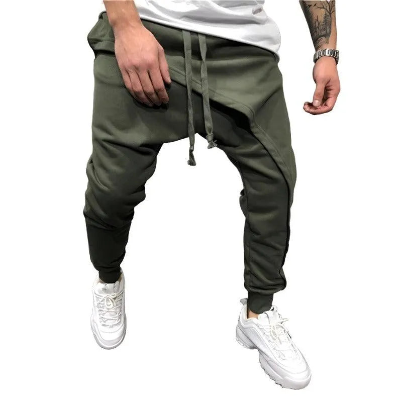 Slim Casual Drawstring Pants - Pylnam