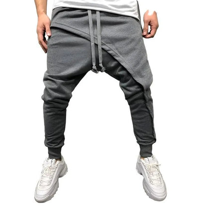 Slim Casual Drawstring Pants - Pylnam