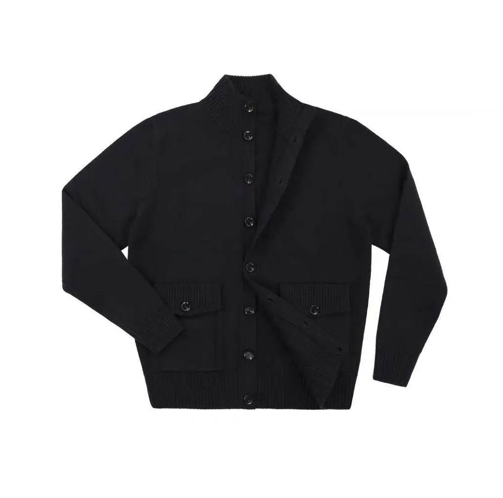 Smart Casual Button-Up Knitwear - Pylnam