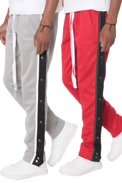 Snap Button Track Pants - Pylnam