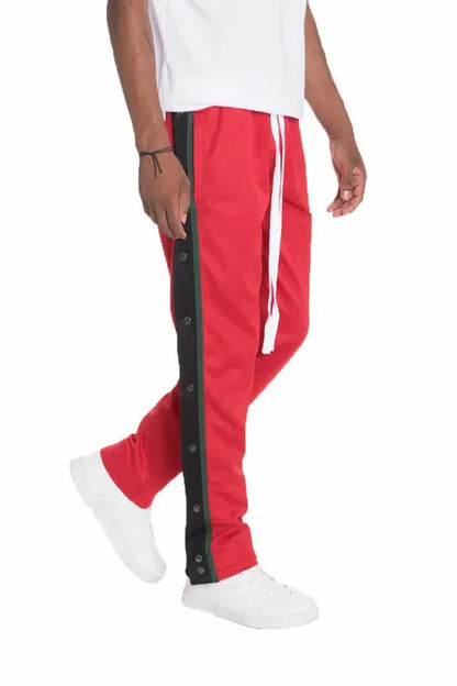 Snap Button Track Pants - Pylnam