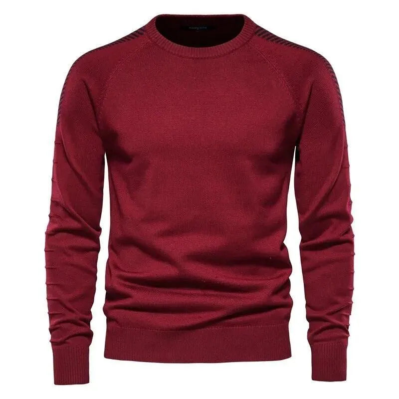 Spliced Drop Sleeve Sweater - Pylnam