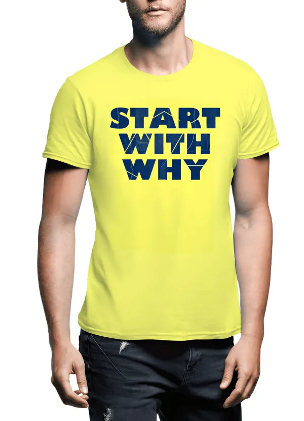 Starting Purpose Why T-shirt - Pylnam