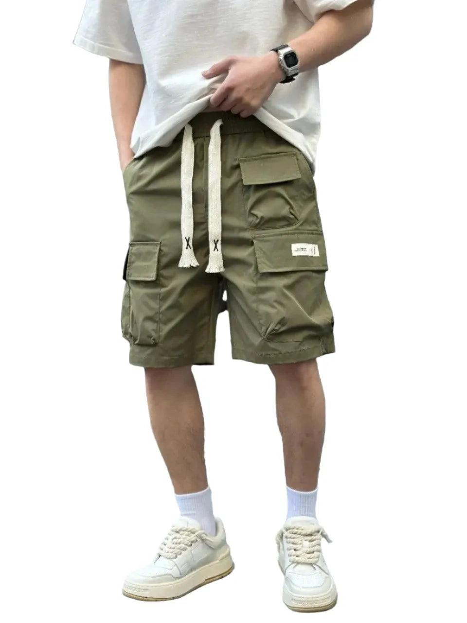 Street Smart Multi-Pocket Shorts - Pylnam