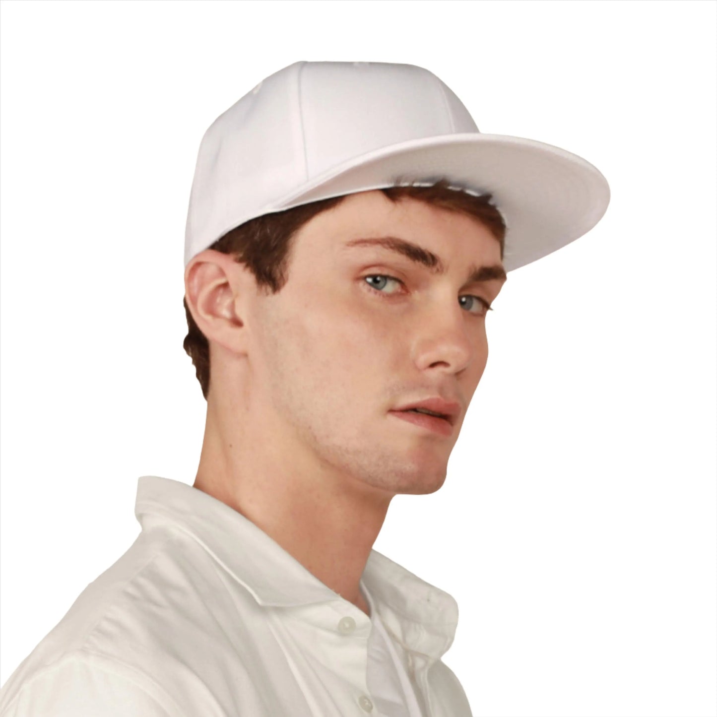 Stylish Structured Flat Bill Snapback - Pylnam